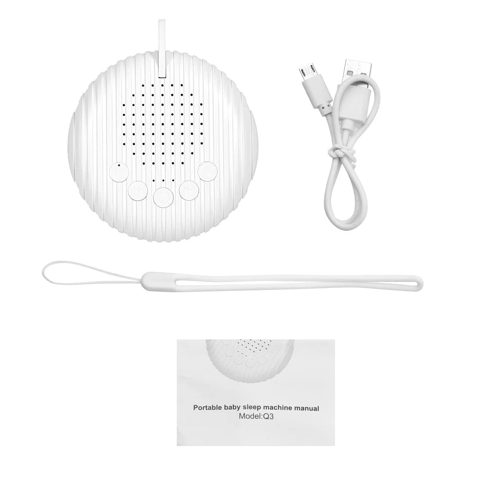 White Noise Sound Portable Baby Sleep Monitor